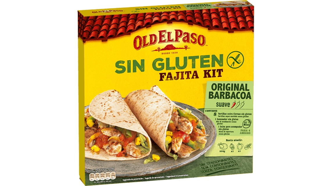 Kit para Fajitas sin gluten